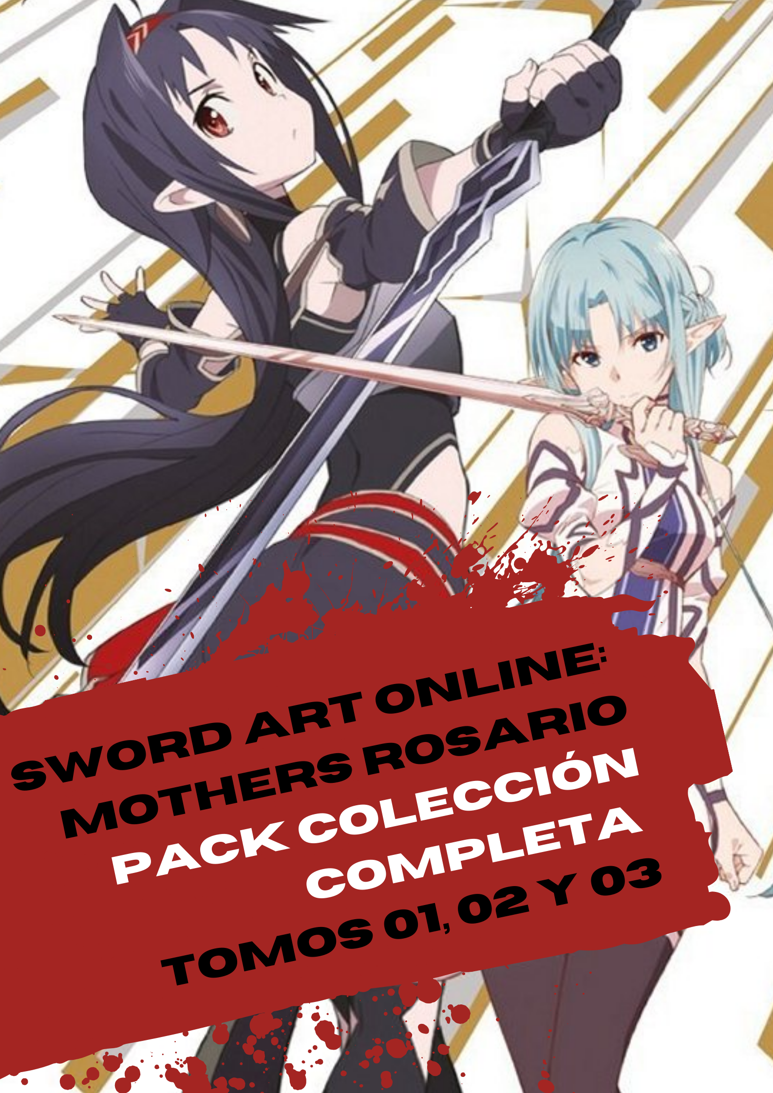 Sword Art Online: Mother´s Rosario PACK COLECCIÓN COMPLETA (3 TOMOS)